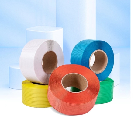 PP packing tape, PP binding tape, PP packing tape, 8.5kg/ roll meter: 1000-7000m, raw material: PP polypropylene