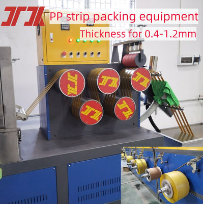 Automatic PLC Controlled PP Strap Making Machine With Non-Stop Screen Changer