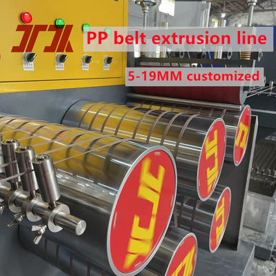 Single screw PP Strap Packing Belt Extrusion Machine Use For Reinforce Packing