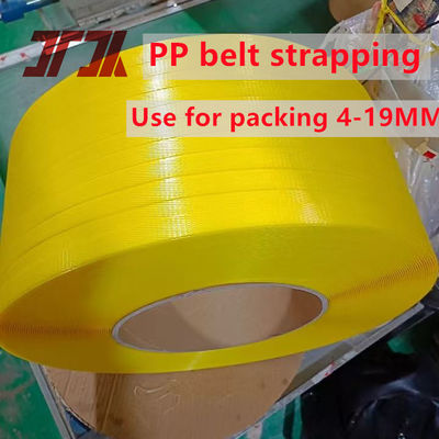 Plastic PP Strapping for The Packaging Industry Bundle Straps with 5-19mm customized