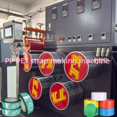 Automatic Pet Polyester Packing Strapping Belt Band Making Machine With 4000L Pre-Drying Barrel