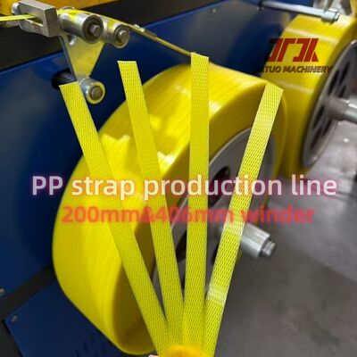 Double Screw High Productivity PP Strap Production Line With CE SGS Certification