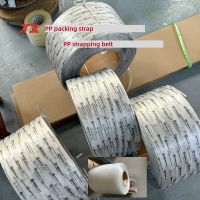 PP Packing belt 5–12 mm Sandwich Style PP Strapping for  High-speed strapping machine