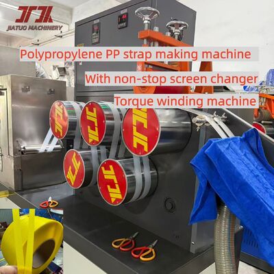 Customizable 5-19mm PP Strap Production Line With Automatic Winding Machine