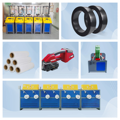 Embossed Polyester PET Strap Extrusion Line 30T / H Cooling Tower Capacity