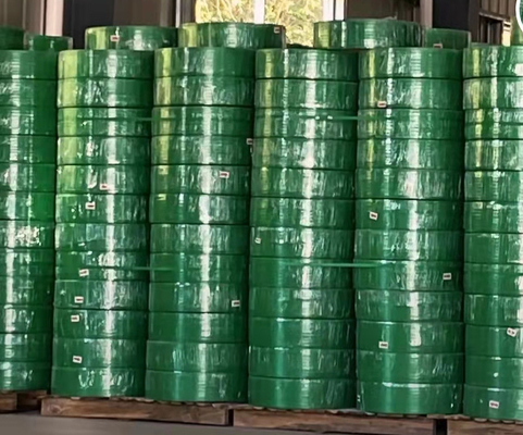 Embossed AB PET PP Bind Packaging Plastic Strap Roll For Pallet Packing Machines