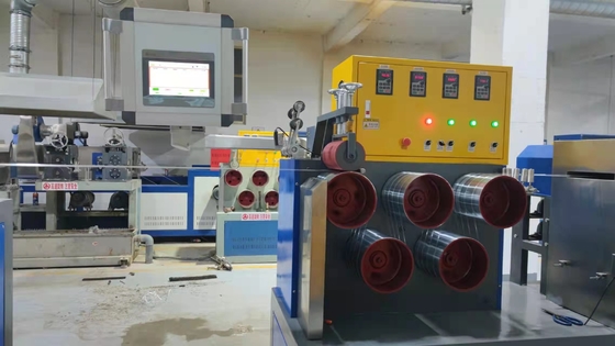 Polyester PET Strap Extrusion Line PET Strap Manufacturing Machine With Cooling Tower