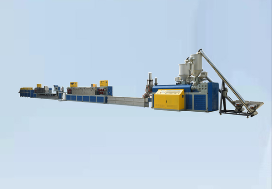 PLC PP Packing Belt Cane Rattan Making Machine Extrusion Line 400kg/H PP Packing Belt Machine for Rattan Making