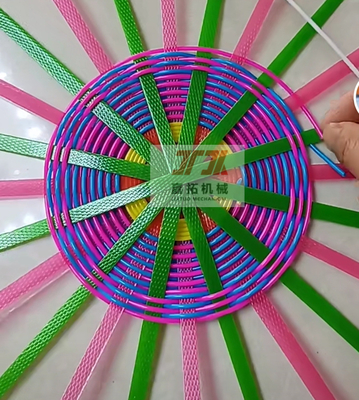 PP PE Multicolor Rattan Making Machine 5-19mm Artificial Rattan Extrusion Machine