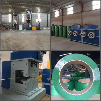 200kg/H Plastic PET Strap Making Machine GUGAO Motor Electric Driven