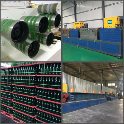 200kg/H Plastic PET Strap Making Machine GUGAO Motor Electric Driven