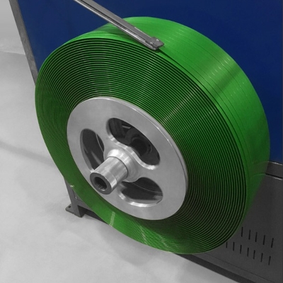 Auto 400kg/H PET Strap Making Machine 19mm Width Strapping Band Extruder With PLC Control