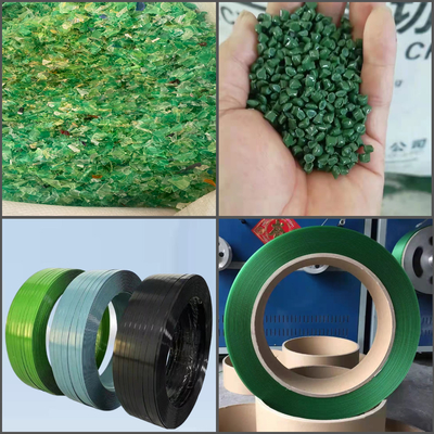 Model 315 Reducer Plastic PP PET Strapping Band Production Line 600kg/h packing strap making machine
