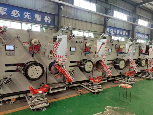 Fully Auto Conveyor 0.4KW PET Strap Winder With PLC Control System