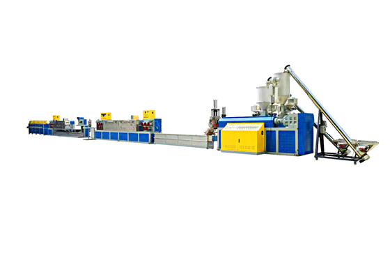 PLC PP Strap Making Machine Extrusion Line Printer Embossing Set