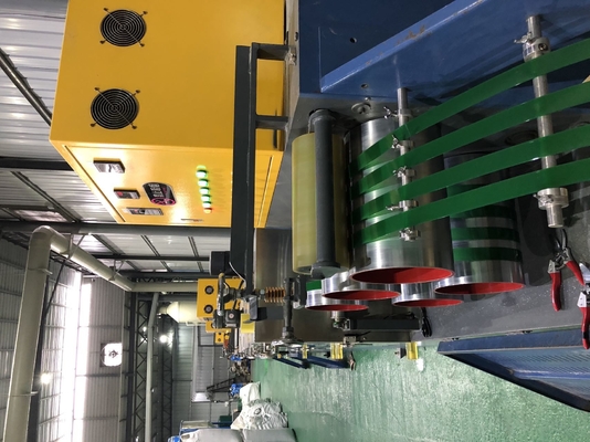 High-Speed PET Strap Making Machine  0.6-12mm PET Strap Making Machine Construction Recycled PET Strap Line