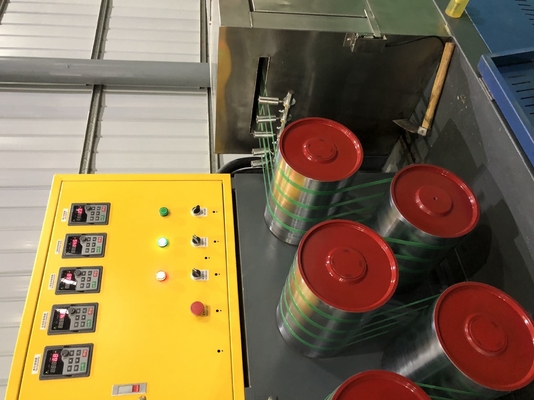 Packaging machinery 9-32mm PET plastic steel belt production line PET belt making machine with single screw extruder