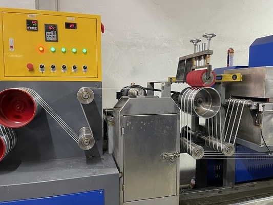 Screw Loader Fully Automatic PLC Control PP Strap Making Machine Packing Strap PP Strap Band Making Machinery