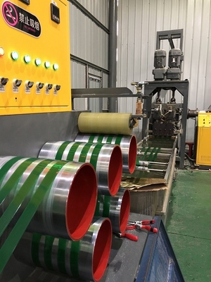 PLC Control Plastic Belt Production Line PET Packing Tape Strap Making Machine User-Friendly PET Strap Extrusion Line