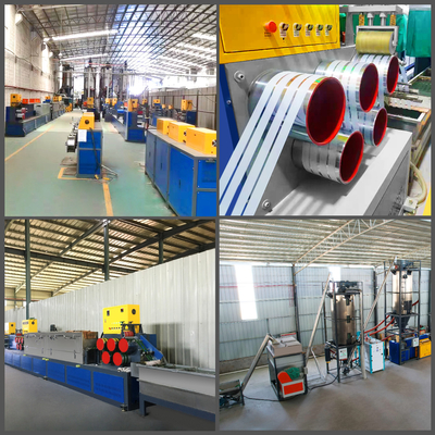 PLC Control Plastic Belt Production Line PET Packing Tape Strap Making Machine User-Friendly PET Strap Extrusion Line