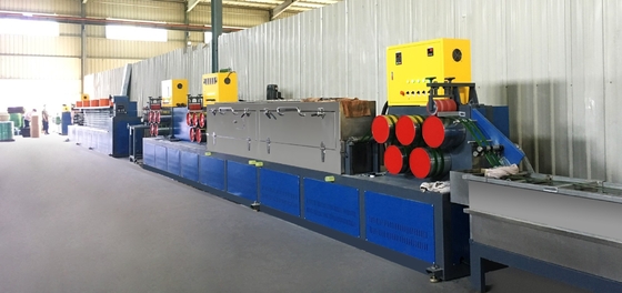 4000L Pre-Drying Tower PET Strap Making Machine With 3 Lines For Tobacco And Paper