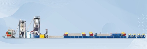 PET strapping band dispenser extrusion machine 200-600 kg/h Polyester Strap Packaging Belts