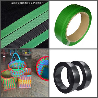 Fully Automatic PET/PP Strap Making Machine 9-32mm width double station winder