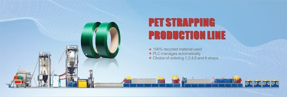 Double Insulation Drying Drum PET Strap Extrusion Machine Automatic Winder