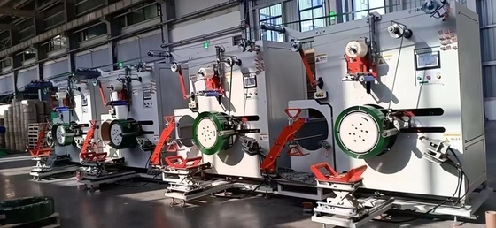 Fully Auto Conveyor 0.4KW PET Strap Winder With PLC Control System Fully-Auto PET Strap Winder with PLC Control &amp; Cuttin