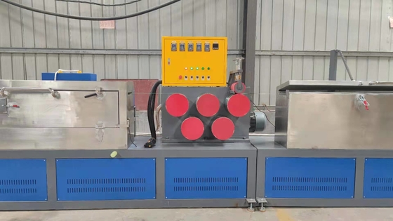 Recycled Flakes PP PET Strap Making Machine Automatic With Three Feeder