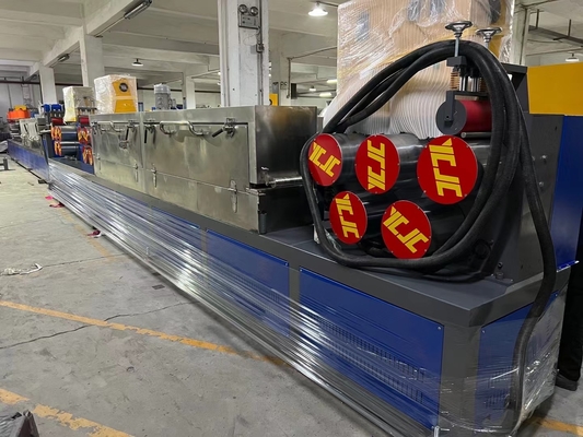 Customizable PET Strap Making Machine 250m/Min PLC Control System