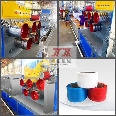 Fully Automatic PLC Control JiaTuo PP Strap Manufacturing Machine with Siemens Motor 1 Year Warranty
