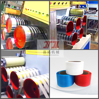 PLC Control Easy Operation High Capacity PP Flexible Strapping Equipment/Flexible Strapping Production Line