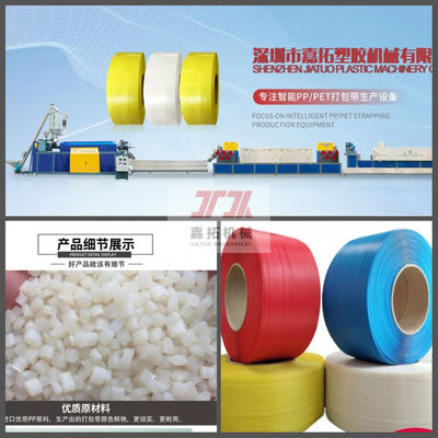 High Speed Plastic Strap Production Machine by JiaTuo with GUGAO Motor