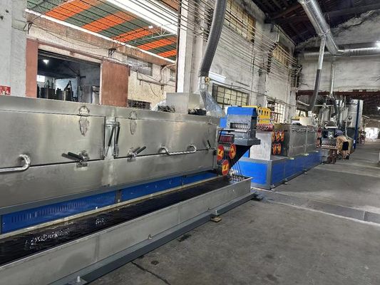 Single Screw PP Strap Band Making Machine With Automatic Feeding System And Winder