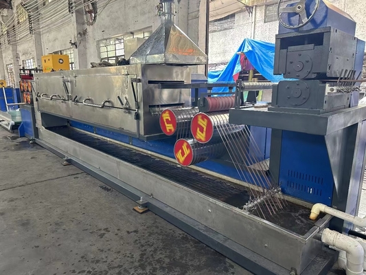 Single Screw PP Strap Making Machine 1 To 4 Polypropylene Strapping Extrusion Line Easy Operation &amp; Maintenance PP Strap