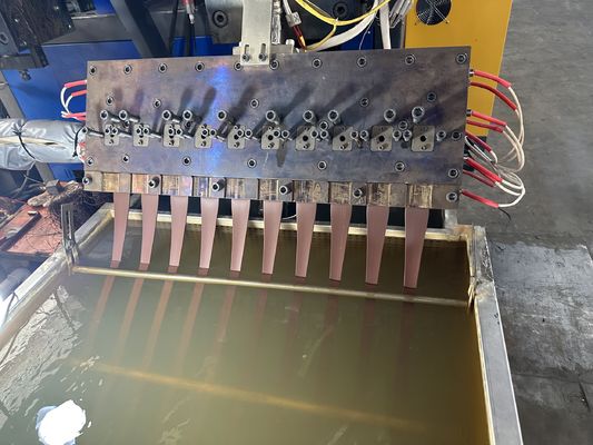 Single Screw PP Strap Band Making Machine With Automatic Feeding System And Winder