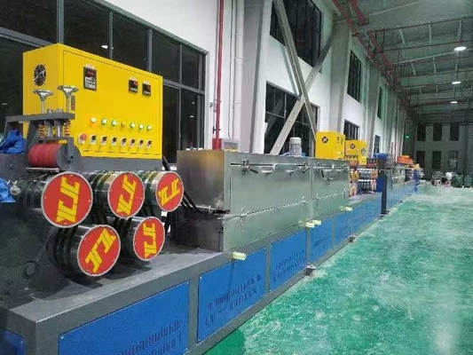 Double / Single Cylinder PET Strap Making Machine With Error Of Width Within 0.2mm