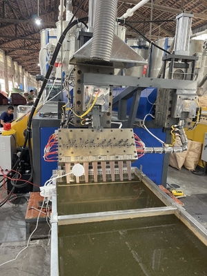 PLC control Automatic 5-19mm PP Strap Production Line Band Belt Extrusion Production Line