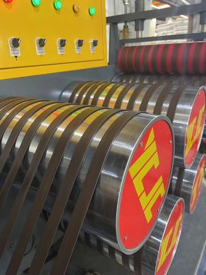 Single Screw PP Strap Band Making Machine With Automatic Feeding System And Winder