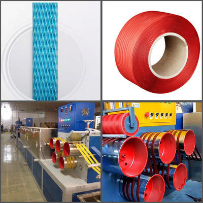 5-19mm PP belt making machine High Speed PP Strap Making Machine with Siemens Motor 250-280kg/H