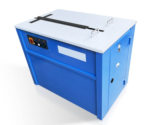PP Belt Semi Automatic Bale Speed 2.5 Seconds/Strip Carton Box Strapping Machine