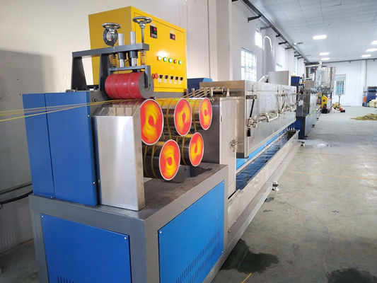 High Efficiency Recycled PP Strap Band Production Line 230 - 250 kgs/H with GUGAO Motor