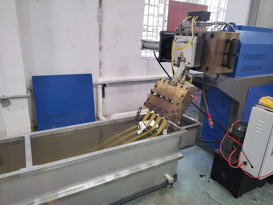 High quality 5-15mm PP plastic strapping equipment PP strapping tape production line Line speed 100-300m/min