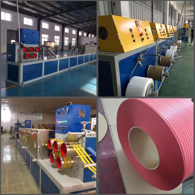 High strength and high tension PP strapping packing belt automatic winding and extrusion equipment  6000KGS/24h