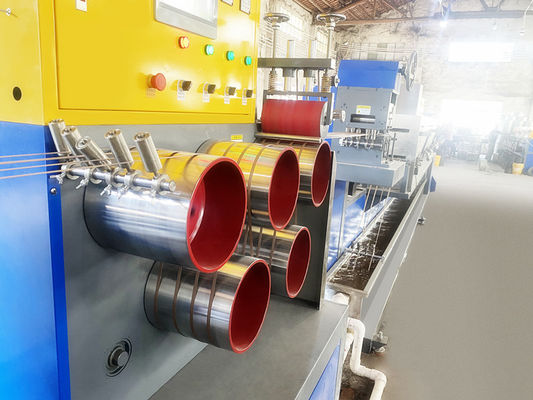 High Efficiency Recycled PP Strap Band Production Line 230 - 250 kgs/H with GUGAO Motor