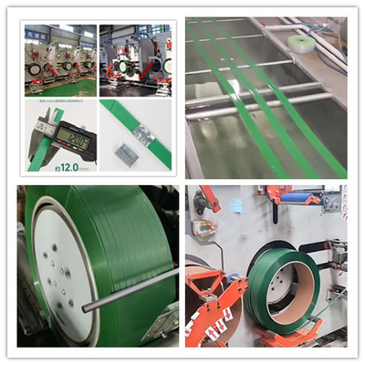 High strength and high tension PP strapping packing belt automatic winding and extrusion equipment