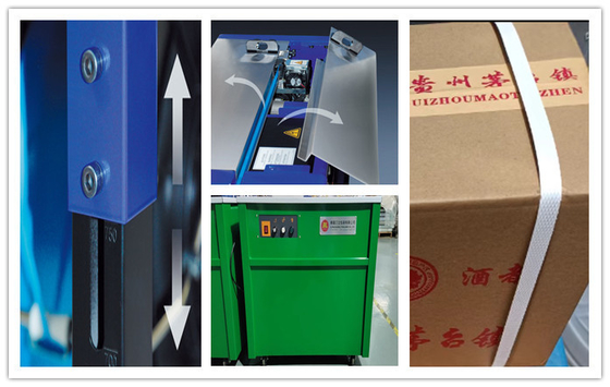 High-End Friction Fusion Technology Box Strapping Machine for High-Efficiency Packing  Desktop strapping machine