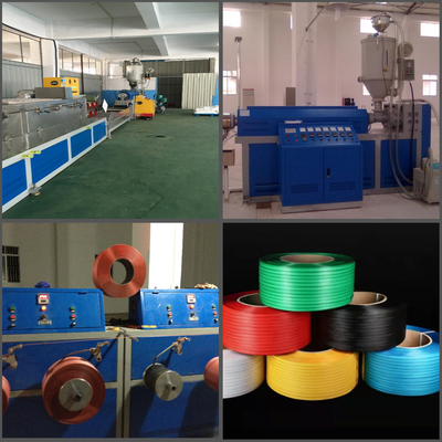 Automatic PP Strap Making Machine For 5-32mm Width And 0.5-1.5mm Thickness Straps