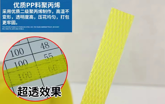 Customized PP Strap Band Extrusion Line with Different Screw Design